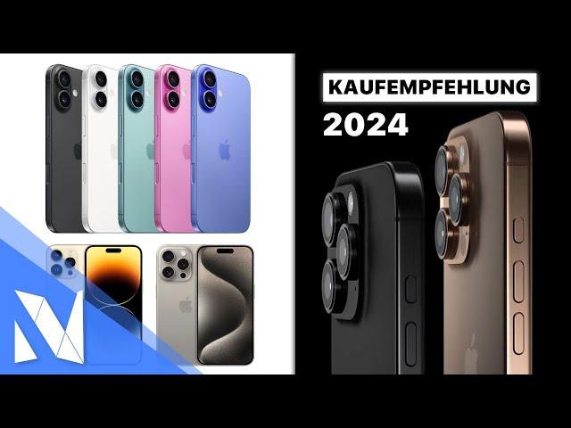 iPhone 16 (Pro) vs. iPhone 15 (Pro), 14 (Pro), 13 oder SE? - Kaufberatung 2024 | Nils-Hendrik Welk