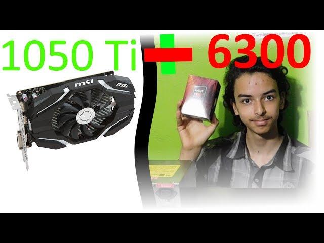 AMD FX-6300 + MSI GTX 1050 Ti | How Does it Run?