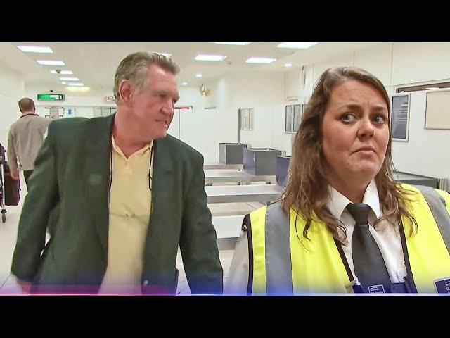 Customs Concerned Over This Man's Suss Travel History | Customs Full Episode