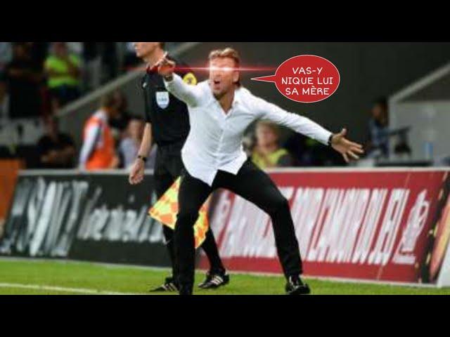 Les moments d'énervement d'Hervé Renard 