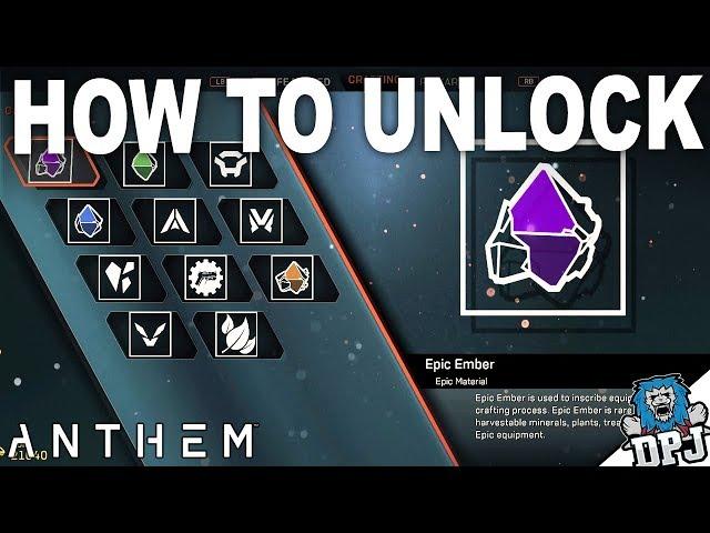 Anthem: How To Unlock Crafting In The Forge - All You Need To Know