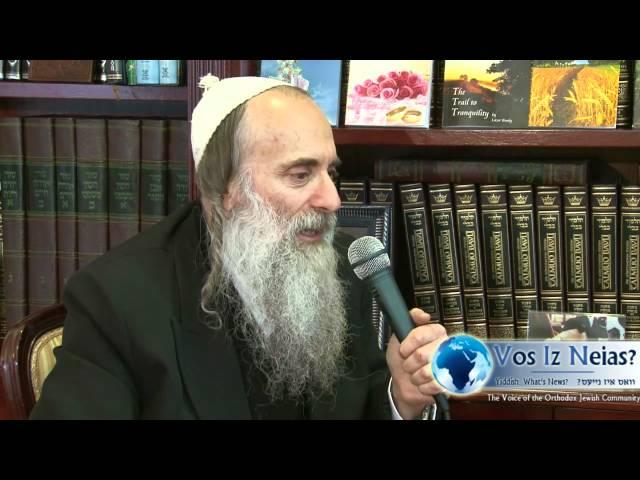 VIN News Interview With Rabbi Lazer Brody: Part 1of4