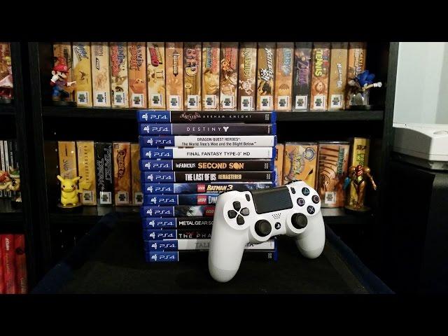 My PlayStation 4 Game Collection (2015)