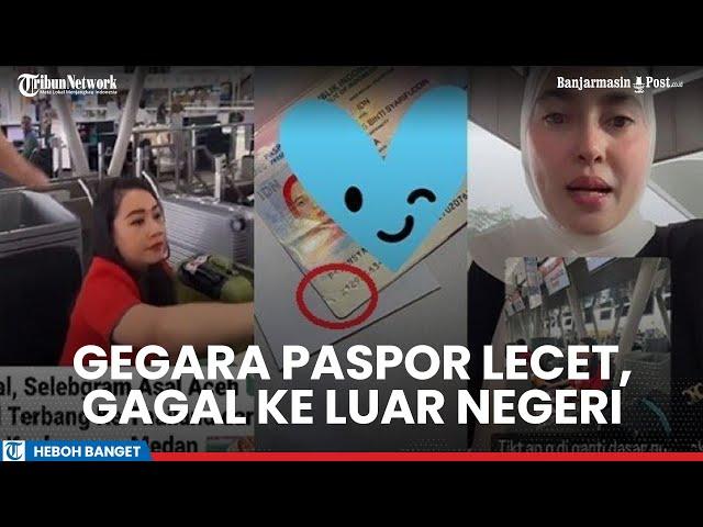 Selebgram Asal Aceh Ngamuk ke Petugas Bandara, Gara-Gara Paspor Lecet Gagal Berangkat ke Luar Negeri