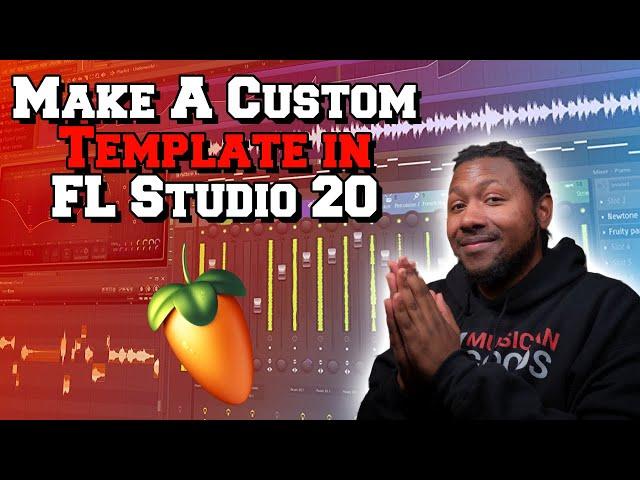 How to make a custom template in FL Studio 20 to speed up workflow! (Workflow tips)