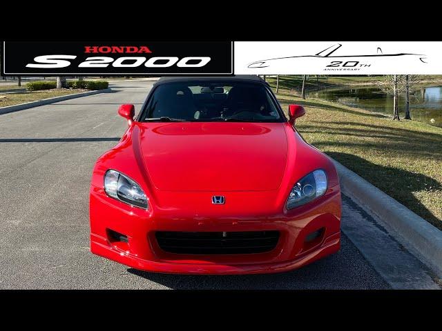 Honda S2000 AP1 Refresh in New Formula Red with JDM 20th Anniversary Parts and Installation Guide