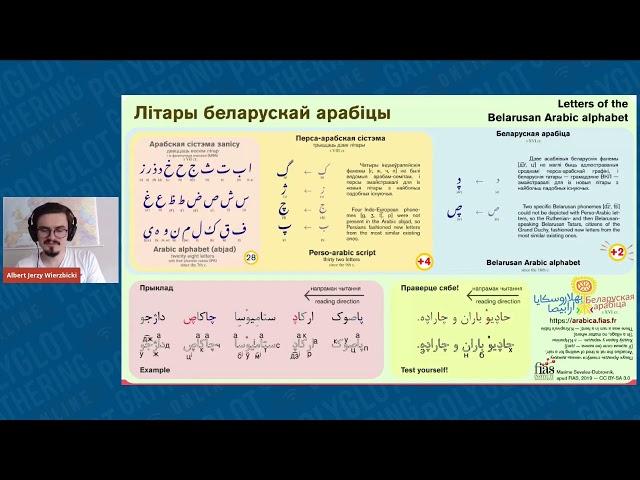 Belarusian language (and me) – basics of the endangered language - Albert Wierzbicki | PGO 2020