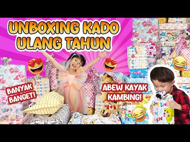 ALETHA SENANG BANGET DAPAT BANYAK KADO!! UNBOXING KADO ULANG TAHUN ALETHA KE-6