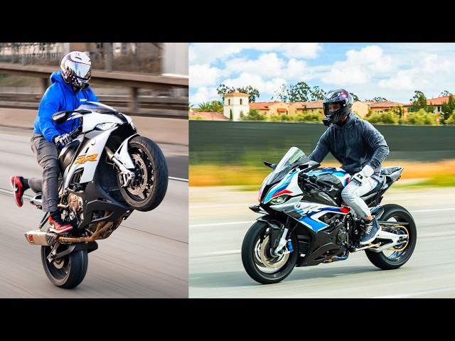 I Taught ImKay How To Wheelie BMW S1000rr In Southern California...