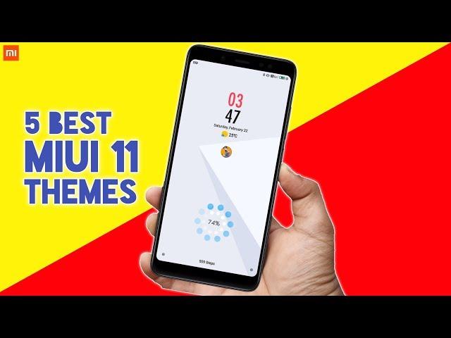 5 ! Best  MIUI 11 Themes  | MOST CUSTOMIZED THEMES | FEB 2020 | TrickyboySid