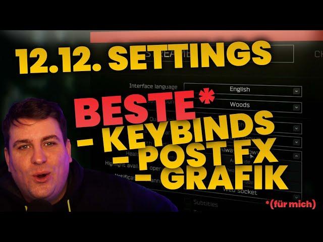 BESTE SETTINGS + KEYBINDS für 12.12 Escape from Tarkov mit