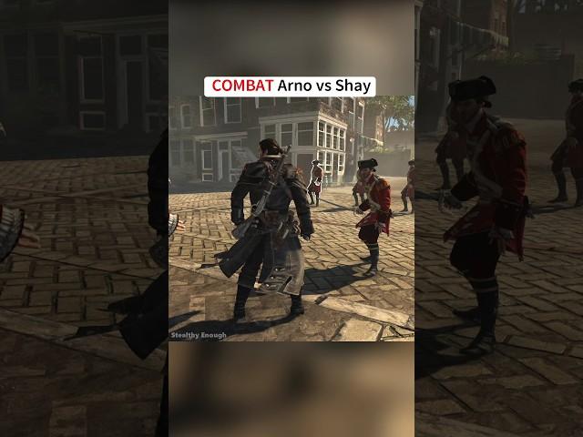 Arno Dorian vs Shay Cormac COMBAT style... #assassinscreed #shorts