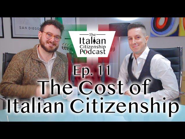 How much does Italian citizenship cost?