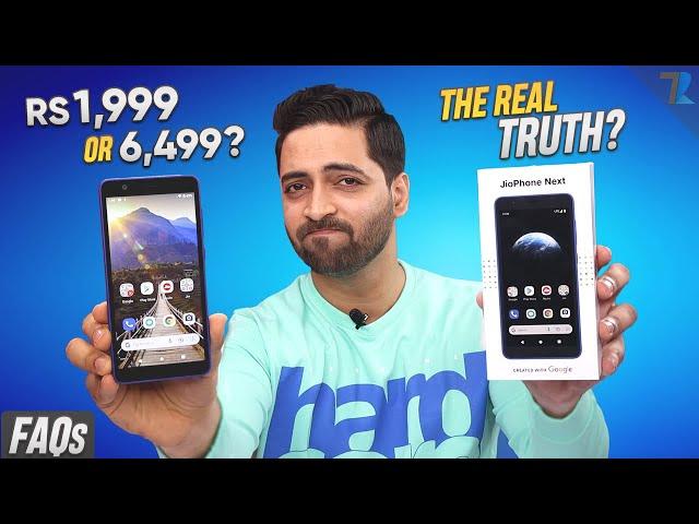 JioPhone Next Unboxing & FAQs | Rs.1,999 Only? - How To Buy?,EMI Option,ProcessingFee,2 Year Lock-In