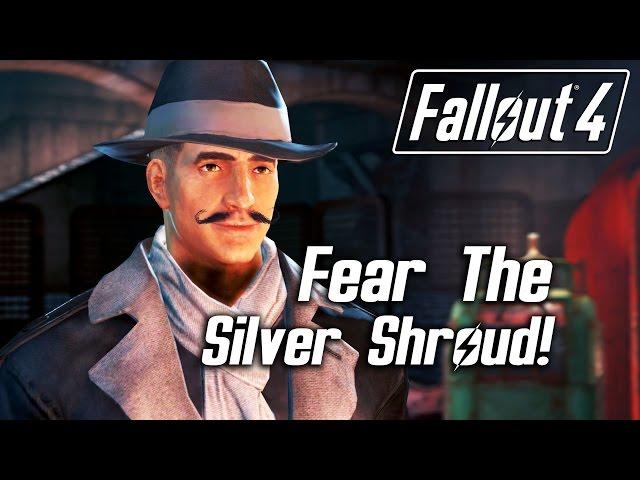 Fallout 4 - Fear The Silver Shroud! (Male Sole Survivor)