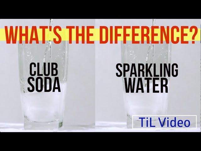 Club Soda vs. Sparkling Water: What's the difference?