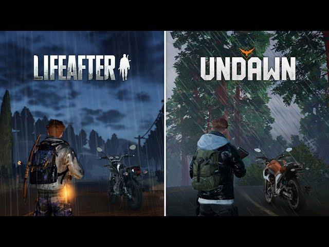 Undawn VS LifeAfter Comparison