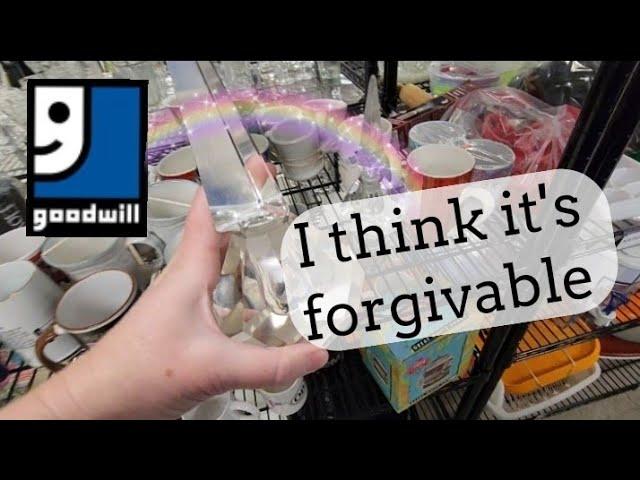 I Think It's Forgivable - Shop Along With Me - Goodwill Thrift Store