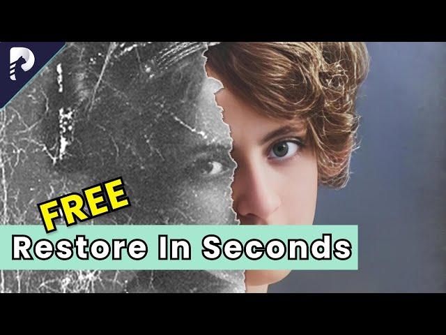 Restore Old Photos In Seconds | NEW Image Restoration Online Powered By AI | 100% WORKING | FREE