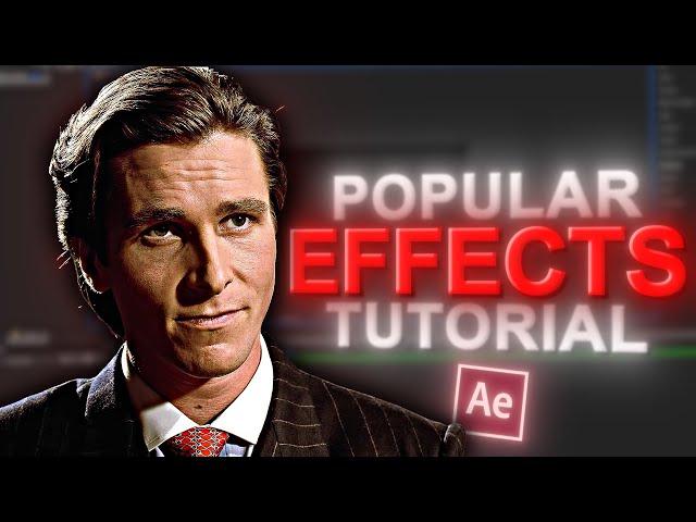 7 Popular TikTok Effect's Tutorial I After Effect's Guide