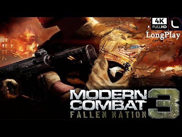 Modern Combat 3: Fallen Nation - LongPlay [4K:60FPS] 