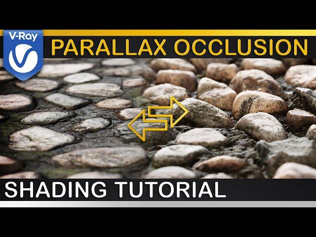 V-Ray | PARALLAX OCCLUSION - The better Normal Map?