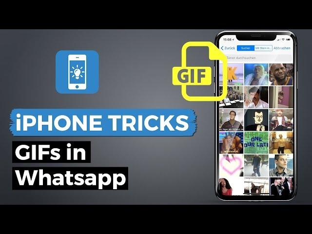 Mit Whatsapp GIFs finden, verschicken und sogar selber erstellen