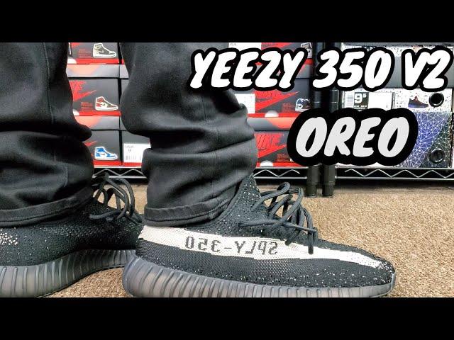 YEEZY BOOST 350 V2 BLACK/WHITE "OREO" REVIEW & ON FEET