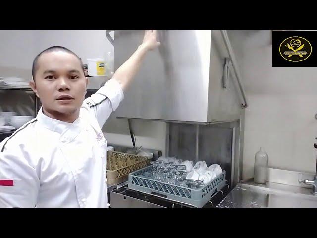 CARA MENGGUNAKAN MESIN CUCI PIRING DI HOTEL CARA MENCUCI PIRING MENGGUKAN MESIN