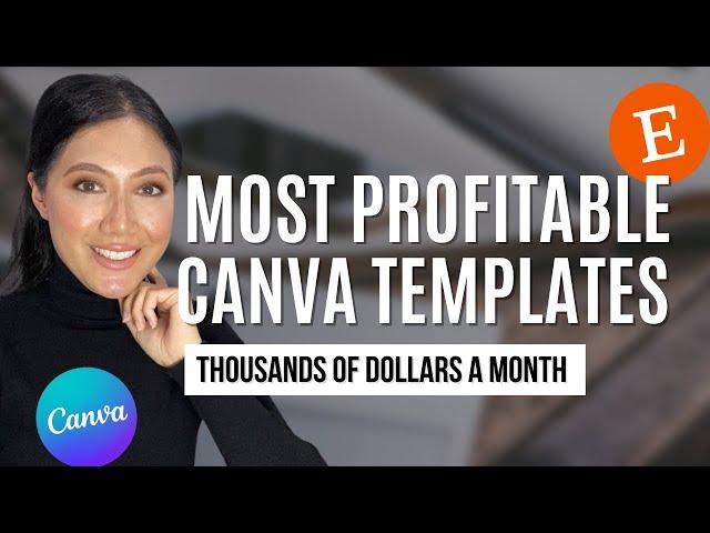 What To Sell on Etsy, Best Canva Templates To Sell on Etsy