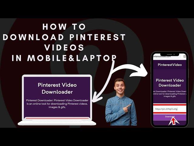 how to download Pinterest videos in laptop/pc download videos in gallery in android