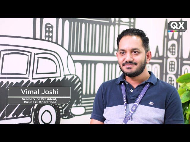 In Conversation with Vimal Joshi, Senior VP of Business Operations - QX Ltd