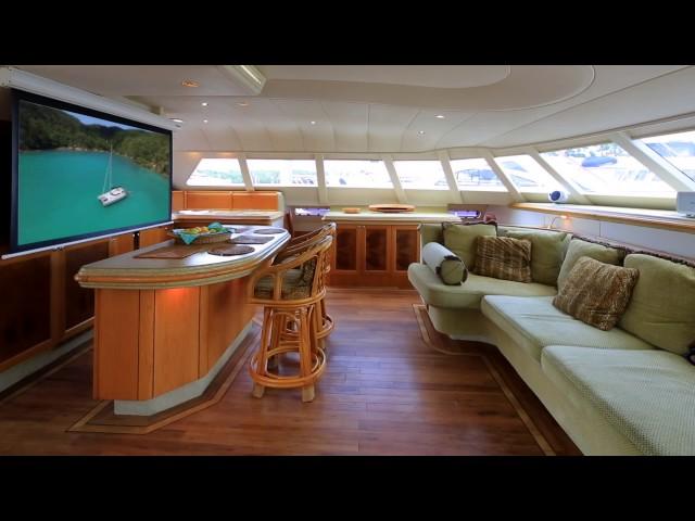 Hukuna Matata Walk-Through Video - Crowther 582 Grande - Sailing Catamaran For Sale