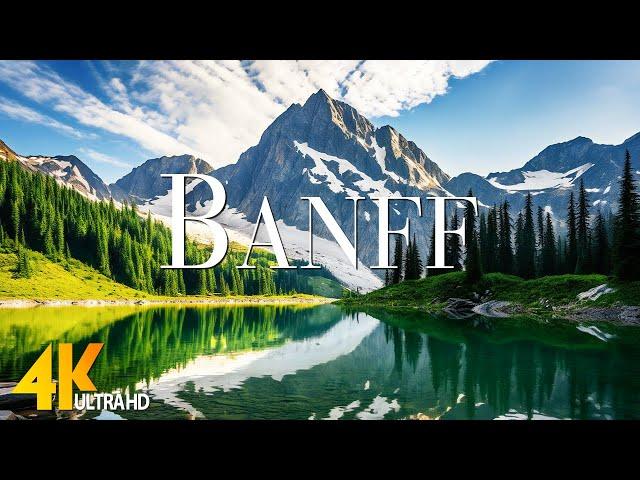 Banff Canada 4k - Scenic Relaxation Film With Inspiring Cinematic Music