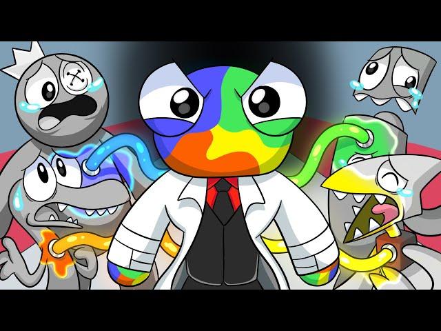 Who STOLE the RAINBOW FRIENDS COLORS?! Rainbow friends Animation