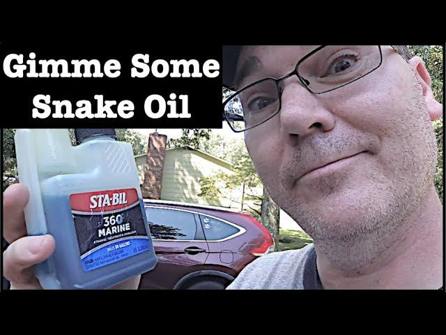 Don't ruin your engine - Ethanol and fuel stabilizer for boat engines