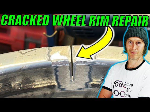 Cracked Wheel Rim Repair // HOW IT'S DONE & Why Are They Cracking?