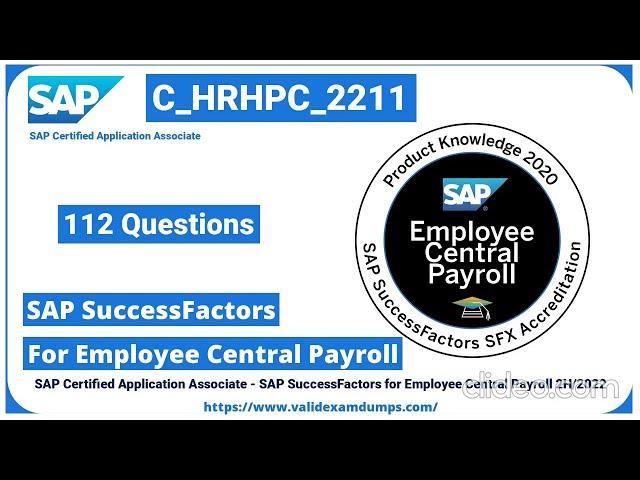 Achieve Success in SAP C_HRHPC_2211 Exam with ValidExamDumps