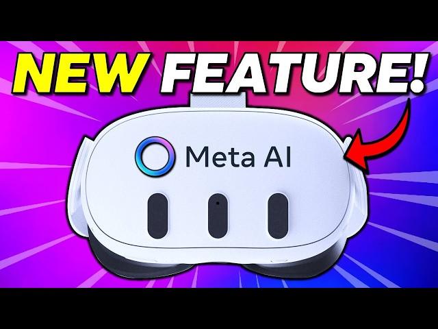 Quest 3 Update Brings IMPORTANT New Feature! Meta AI & Higher Resolution