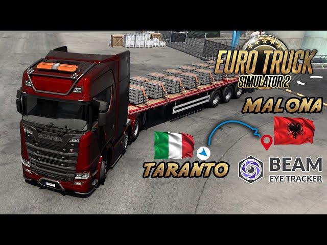 Euro Truck Simulator 2 Scania S | Taranto to Malona: Aluminum Ingots Transport - Realistic Gameplay!