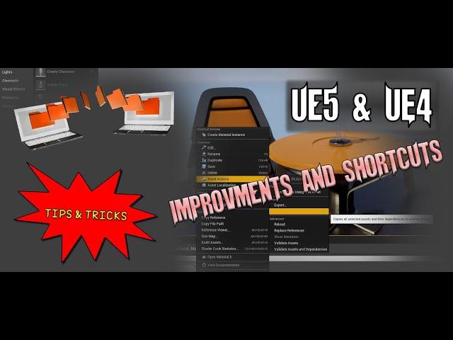 UE4 - 10 Tips & Tricks (Shortcuts) to Help Improve Development