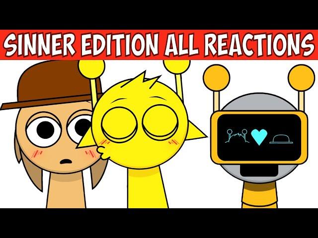 Incredibox Sprunki SINNER EDITION - All Reactions