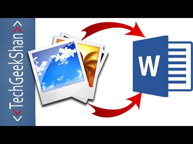 Convert IMAGE to TEXT using Microsoft Office