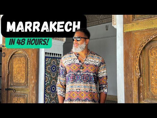 2 Days in Marrakech Morocco | The Best Things to Do & See | Explore the Medina & Hot Air Balloon