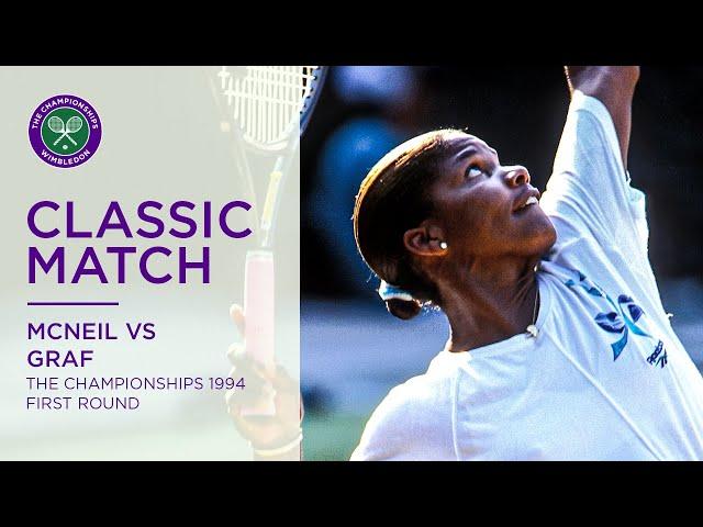 Steffi Graf vs Lori McNeil | Wimbledon 1994 first round | Full Match Replay