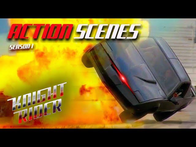 Unbelievable ACTION Scenes (Season 1) | Knight Rider