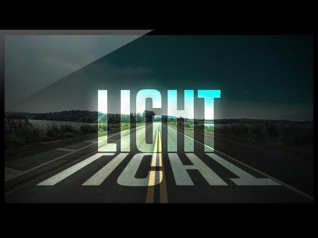 Photoshop Tutorial - Light Text Effect - Glowing Text Effect