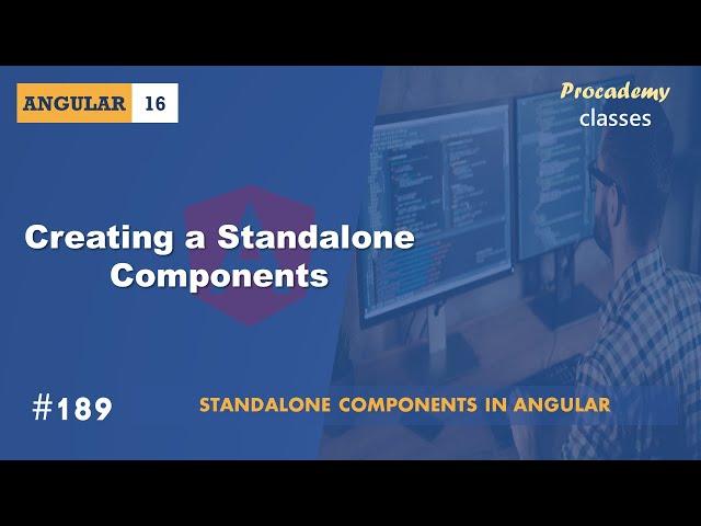 #189 Creating a Standalone Component | Standalone Components | A Complete Angular Course