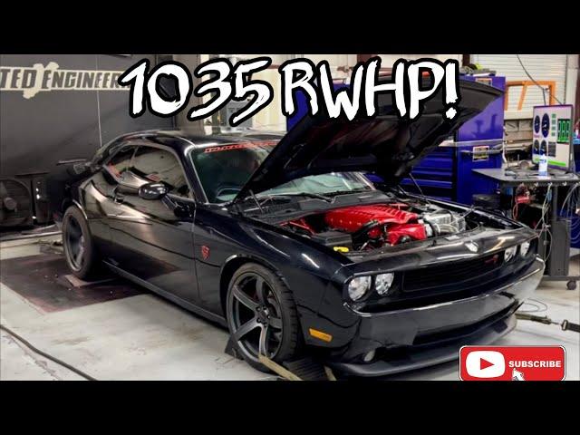 1000 HP Dodge Challenger SRT GHOUL! MASSIVE HORSEPOWER with MMX Forged Stroker, Gen 5 Whipple!