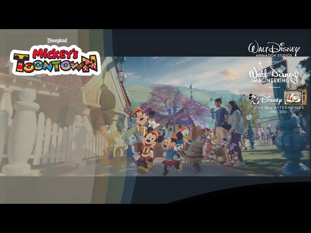 Mickey's Toontown - A Hand-Drawn Build From WDAS -  Disney TVA Rides | Walt Disney Imagineering